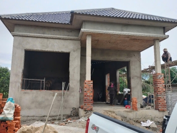Dự án xây dựng nhà tại Diên Thọ - Nhà A. Quốc